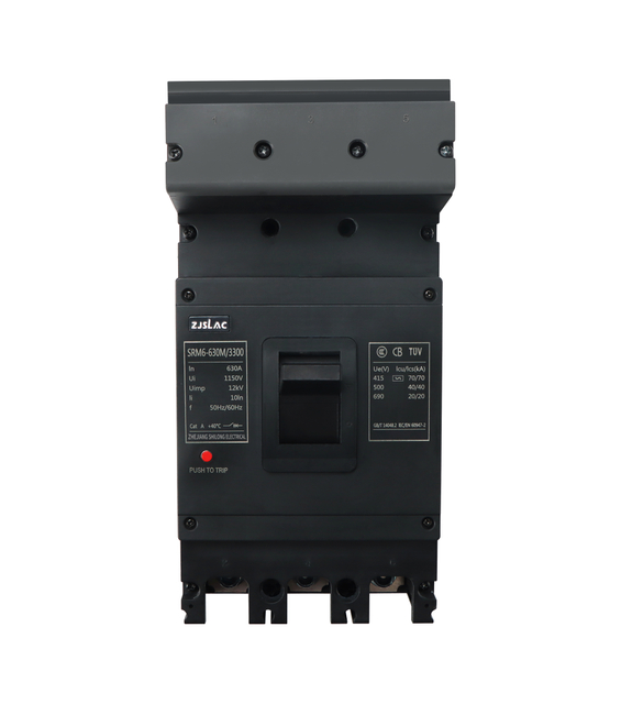 3P 630A 塑料安装热磁现代塑壳断路器