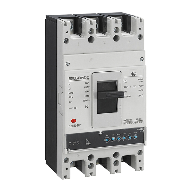 电子可调塑壳断路器 400A 630A 3P(3P+N) 0.4-1.0In
